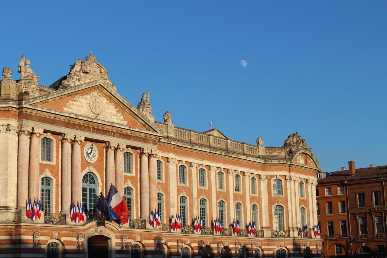 Blagnac : Appartement T2 Avec Jardin, Parking Et Climatisation المظهر الخارجي الصورة
